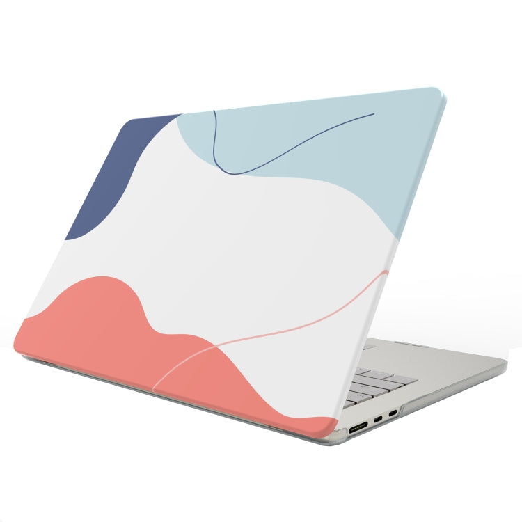 UV Printed Pattern Laptop Frosted Protective Case, For MacBook Air 13.6 2025 / 2022 / 2023, For MacBook Pro 13.3 A2338/A2251/A2289/A2159