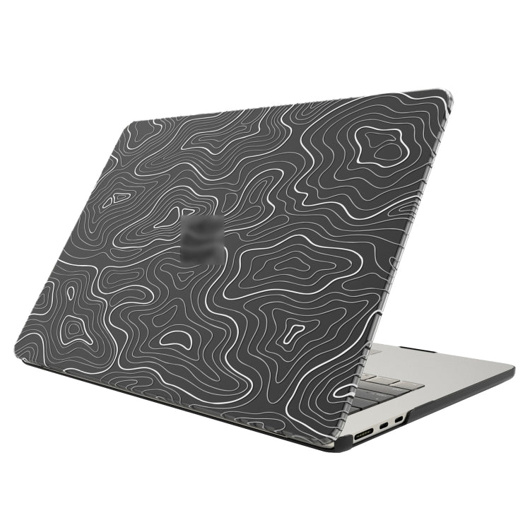 UV Printed Pattern Laptop Frosted Protective Case, For MacBook Air 13.6 2025 / 2022 / 2023, For MacBook Pro 13.3 A2338/A2251/A2289/A2159