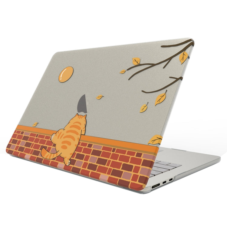 UV 印刷圖案筆記型電腦磨砂保護殼，適用於 MacBook Pro 16.2 A2991 / A2780 / A2485，適用於 MacBook Air 13.3 A1932 / A2179 / A2337