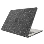 UV 印刷圖案筆記型電腦磨砂保護殼，適用於 MacBook Pro 16 A2141，適用於 MacBook Pro 15.4 A1707 / A1990