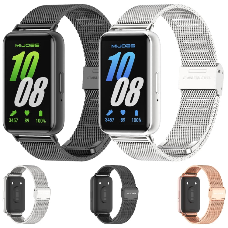 Mijobs 米蘭扣金屬錶帶，適用三星Galaxy Fit 3