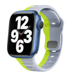 波浪紋理反扣矽膠錶帶，適用於 Apple Watch Series 7 41mm，適用於 Apple Watch Series 7 45mm，適用於 Apple Watch SE 40mm，適用於 Apple Watch SE 44mm