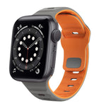 波浪紋理反扣矽膠錶帶，適用於 Apple Watch Series 6 40mm，適用於 Apple Watch Series 6 44mm，適用於 Apple Watch Series 5 44mm，適用於 Apple Watch Series 5 40mm