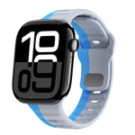 波浪紋理反扣矽膠錶帶，適用於 Apple Watch Series 10 46mm，適用於 Apple Watch Series 10 42mm，適用於 Apple Watch SE 2023 44mm，適用於 Apple Watch SE 2023 40mm