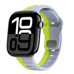 波浪紋理反扣矽膠錶帶，適用於 Apple Watch Series 10 46mm，適用於 Apple Watch Series 10 42mm，適用於 Apple Watch SE 2023 44mm，適用於 Apple Watch SE 2023 40mm