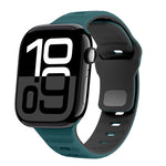 波浪紋理反扣矽膠錶帶，適用於 Apple Watch Series 10 46mm，適用於 Apple Watch Series 10 42mm，適用於 Apple Watch SE 2023 44mm，適用於 Apple Watch SE 2023 40mm