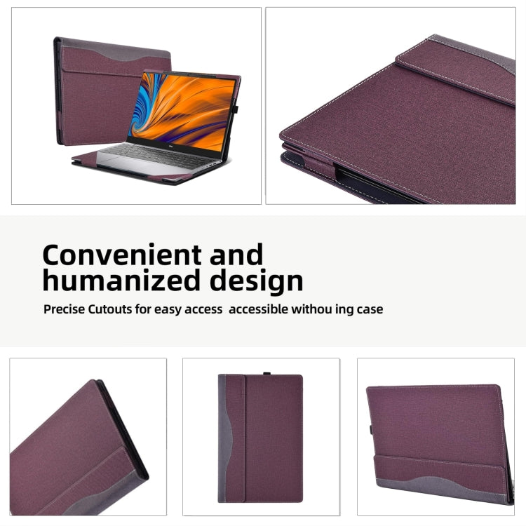皮革筆電防震保護套，適用HP ProBook 445 14吋 G10，適用HP ProBook 455 15.6吋 G10，適用HP 筆電 17-cu / 17s-cu 17.3吋，適用HP Pavilion X360 筆電 14-dw / 14m-dw，適用HP 筆電 14s-dp / 14-dk / 14s-dk