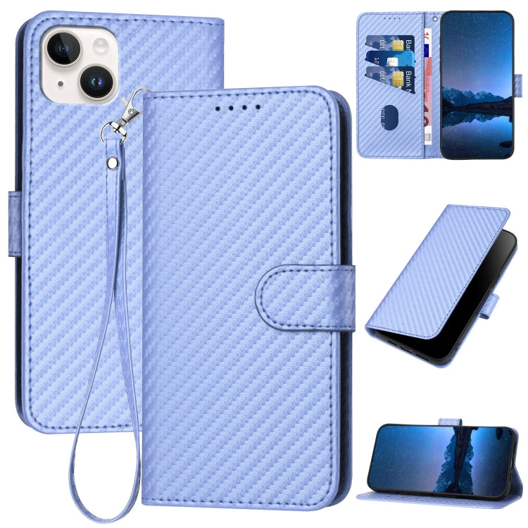 YX0070 碳纖維扣環皮革手機殼附掛繩，適用於 iPhone 16 Pro、iPhone 16 Plus、iPhone 16、iPhone 15 Pro Max、iPhone 15 Pro、iPhone 15 Plus