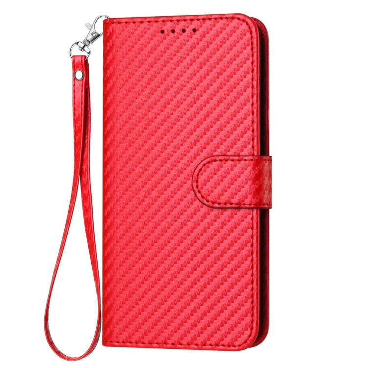 YX0070 碳纖維扣環皮革手機殼附掛繩，適用於 iPhone 13 Pro Max、iPhone 13 Pro、iPhone 13、iPhone 13 mini、iPhone 12 / 12 Pro、iPhone 12 Pro Max