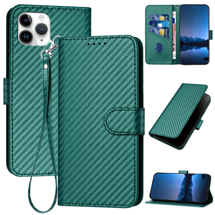 YX0070 碳纖維扣皮革手機殼附掛繩，適用於 iPhone 12 mini，適用於 iPhone 11 Pro Max，適用於 iPhone 11，適用於 iPhone 11 Pro，適用於 iPhone X / XS，適用於 iPhone XR