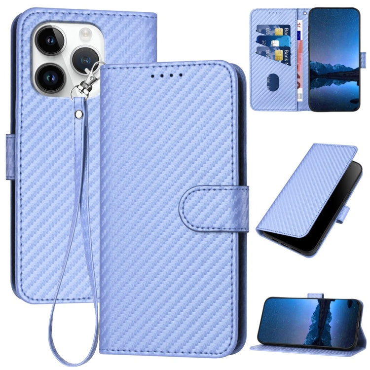YX0070 碳纖維扣環皮革手機殼附掛繩，適用於 iPhone 16 Pro、iPhone 16 Plus、iPhone 16、iPhone 15 Pro Max、iPhone 15 Pro、iPhone 15 Plus
