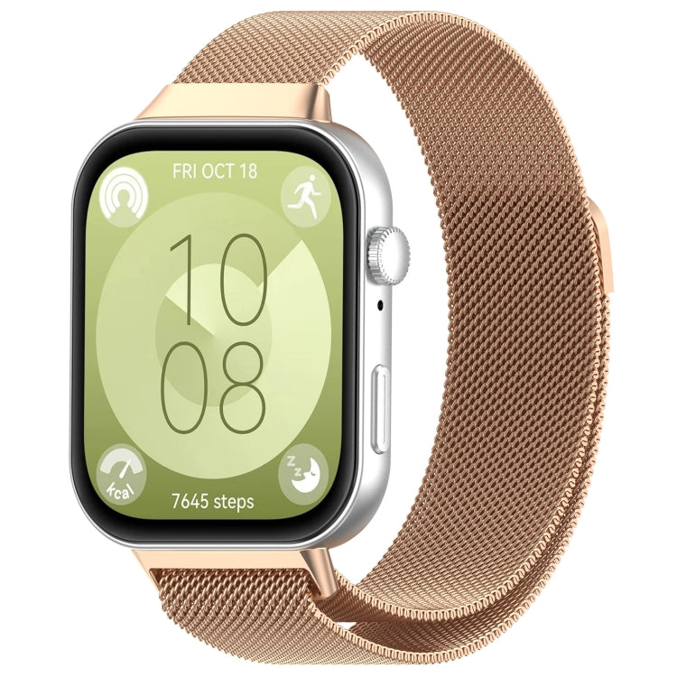 Milanese Metal Watch Band, For Huawei Watch Fit3