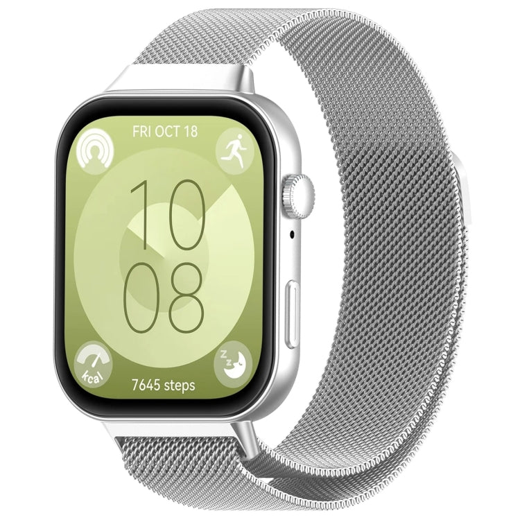 Milanese Metal Watch Band, For Huawei Watch Fit3