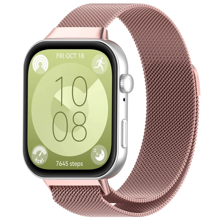 Milanese Metal Watch Band, For Huawei Watch Fit3