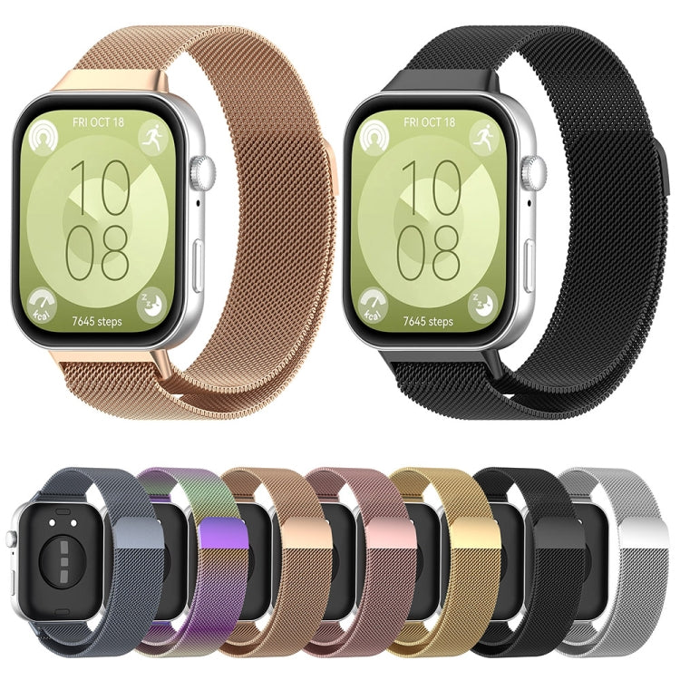 Milanese Metal Watch Band, For Huawei Watch Fit3