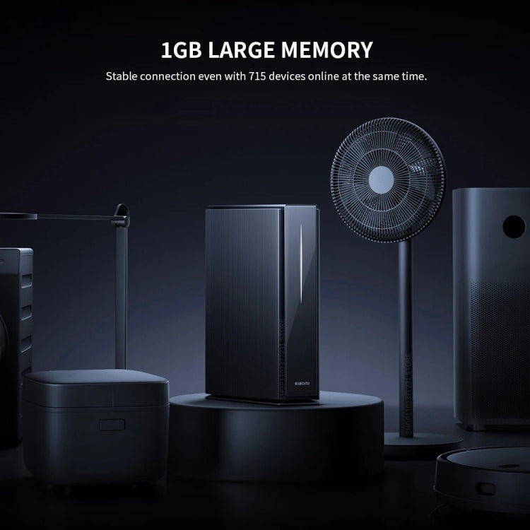 小米 BE6500 Pro WiFi7 雙頻 8通道獨立信號放大器 1GB 記憶體路由器，美規插頭