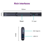 HK1 RBOX D8 RK3528 Android 13.0 四核 8K 高清 Wifi6 藍牙電視棒，2GB+16GB，4GB+32GB