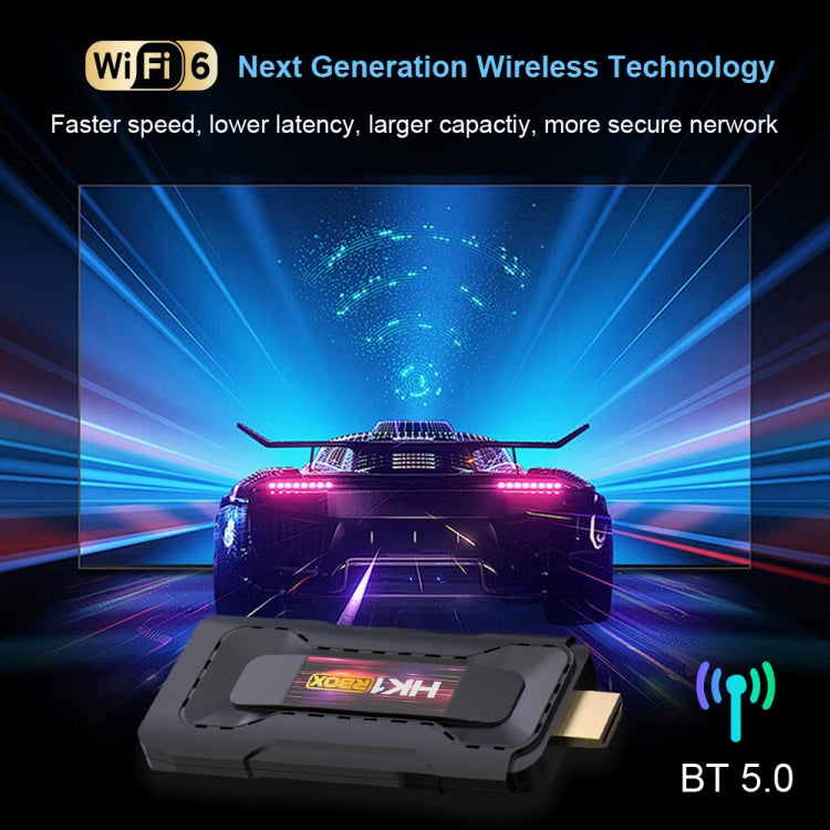 HK1 RBOX D8 RK3528 Android 13.0 四核 8K 高清 Wifi6 藍牙電視棒，2GB+16GB，4GB+32GB
