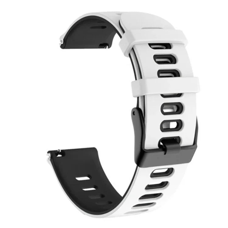 適用於 Huawei Watch GT2e 42mm / Samsung Galaxy Watch Active 2 矽膠錶帶，20mm，22mm