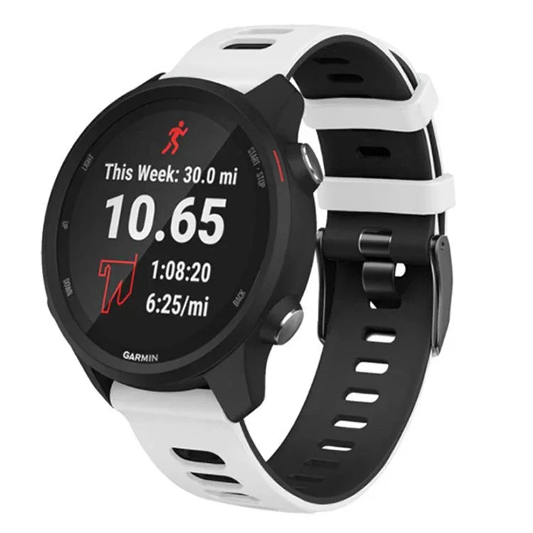 適用於 Huawei Watch GT2e 42mm / Samsung Galaxy Watch Active 2 矽膠錶帶，20mm，22mm