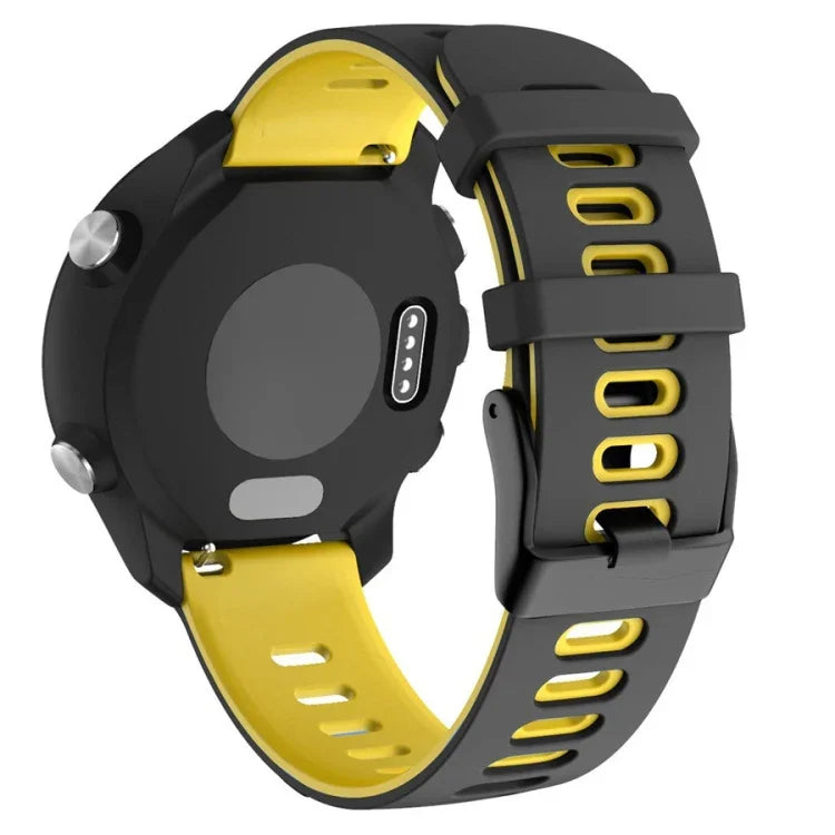 適用於 Huawei Watch GT2e 42mm / Samsung Galaxy Watch Active 2 矽膠錶帶，20mm，22mm