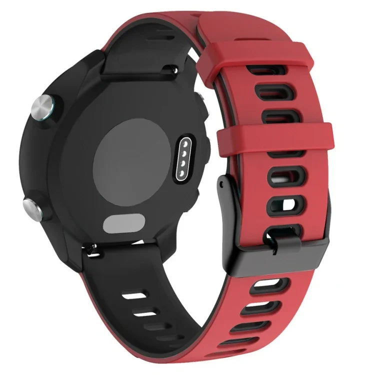 適用於 Huawei Watch GT2e 42mm / Samsung Galaxy Watch Active 2 矽膠錶帶，20mm，22mm