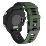 適用於 Huawei Watch GT2e 42mm / Samsung Galaxy Watch Active 2 矽膠錶帶，20mm，22mm
