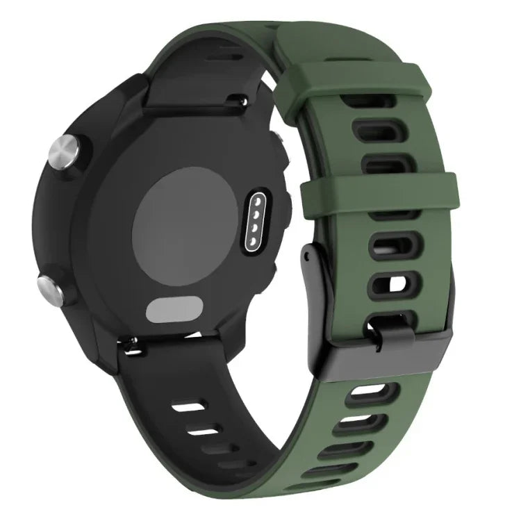 適用於 Huawei Watch GT2e 42mm / Samsung Galaxy Watch Active 2 矽膠錶帶，20mm，22mm