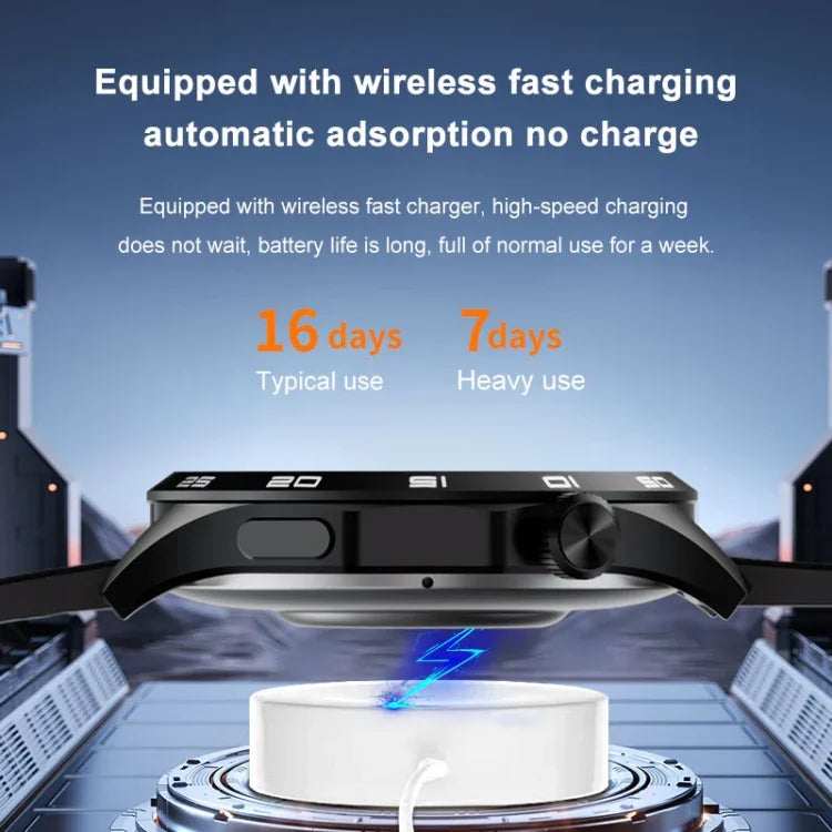 WS-26 1.52 吋 IP67 運動智慧手錶 支援藍牙通話 / 睡眠 / 血氧 / 心率 / 血壓健康監測，矽膠錶帶，鋼錶帶，皮革錶帶