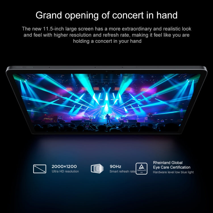 Lenovo 小新 Pad Studio 11.5 吋 WiFi 平板，ZUI 16 MediaTek Helio G99 八核心，支援臉部識別，8GB+128GB，8GB+256GB