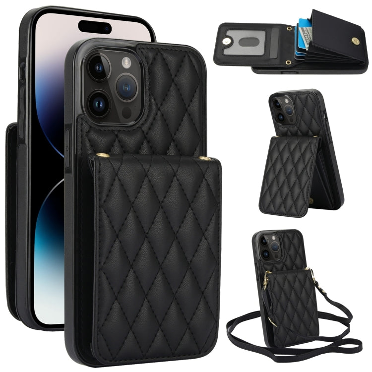 YM015 斜背菱形卡包 RFID 手機殼，適用於 iPhone 14 Pro Max、iPhone 13 Pro Max、iPhone 13 Pro、iPhone 13、iPhone 12 / 12 Pro、iPhone 12 Pro Max、iPhone 11 Pro Max、iPhone 11