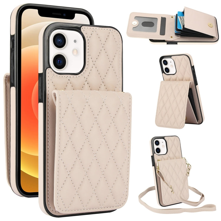 YM015 斜背菱形卡包 RFID 手機殼，適用於 iPhone 14 Pro Max、iPhone 13 Pro Max、iPhone 13 Pro、iPhone 13、iPhone 12 / 12 Pro、iPhone 12 Pro Max、iPhone 11 Pro Max、iPhone 11