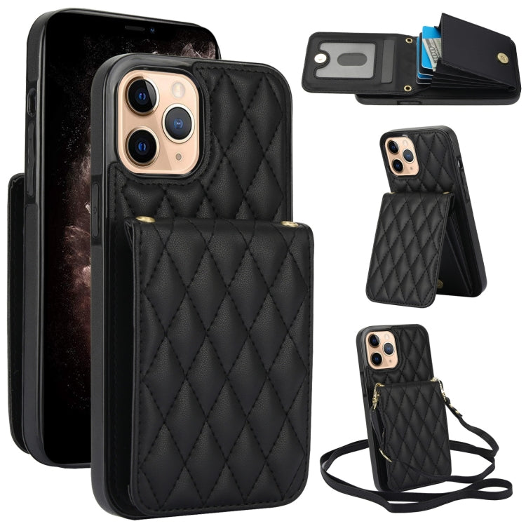 YM015 斜背菱形卡包 RFID 手機殼，適用於 iPhone 14 Pro Max、iPhone 13 Pro Max、iPhone 13 Pro、iPhone 13、iPhone 12 / 12 Pro、iPhone 12 Pro Max、iPhone 11 Pro Max、iPhone 11