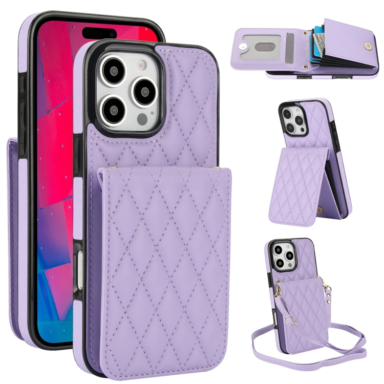 YM015 斜背菱形卡包 RFID 手機殼，適用於 iPhone 16e / 17e、iPhone 17 Pro Max、iPhone 17 Pro、iPhone 17、iPhone Air、iPhone 16 Pro Max、iPhone 16 Pro、iPhone 16 Plus