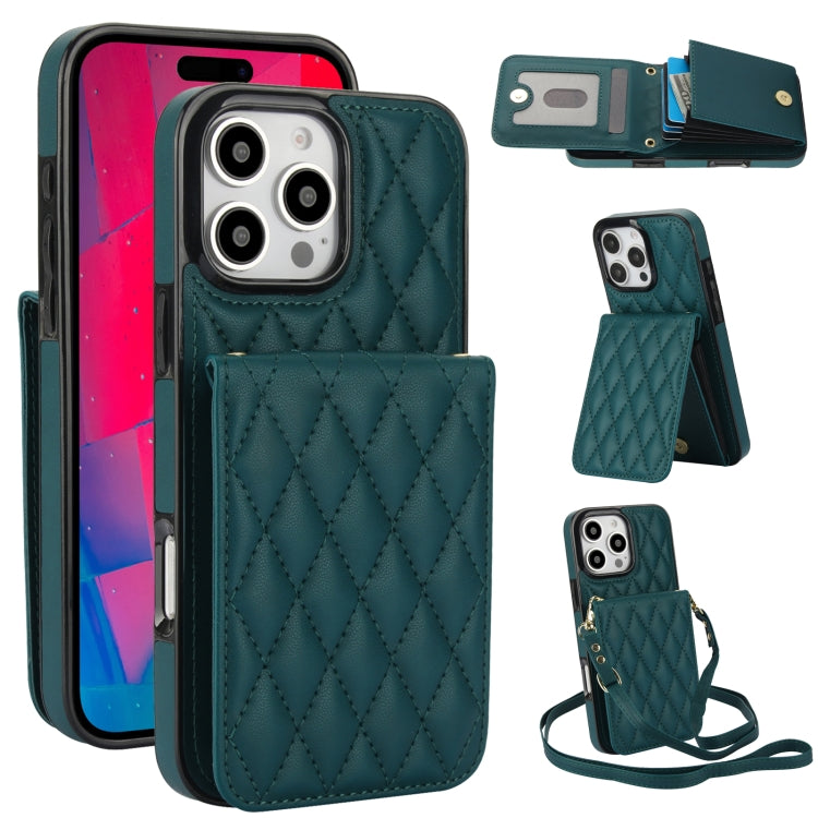 YM015 斜背菱形卡包 RFID 手機殼，適用於 iPhone 16e / 17e、iPhone 17 Pro Max、iPhone 17 Pro、iPhone 17、iPhone Air、iPhone 16 Pro Max、iPhone 16 Pro、iPhone 16 Plus
