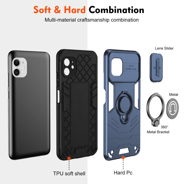 Camshield 指環支架手機殼，適用於 iPhone 11