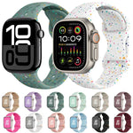Hole Style Butterfly Buckle Camouflage Silicone Watch Band, For Apple Watch Series 4 44mm, For Apple Watch Series 4 40mm, For Apple Watch Series 3 38mm, For Apple Watch Series 3 42mm