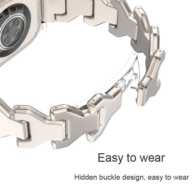 Y 型純鈦錶帶，適用於 Apple Watch 42mm、Apple Watch 38mm