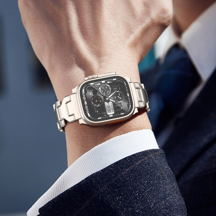 Y 型純鈦錶帶，適用於 Apple Watch 42mm、Apple Watch 38mm