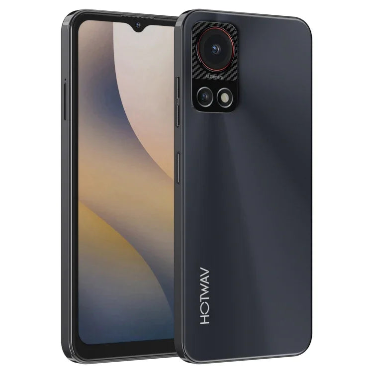 HOTWAV Note 13，側邊指紋識別，6.6 吋 Android 13 T606 八核心最高 1.6GHz，網絡：4G，OTG，4GB+128GB