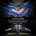 Ulefone Armor 26 Ultra 對講機版耐用手機，6.78 吋 Android 13 MediaTek 天璣 8020 八核心，網絡：5G，NFC，12GB+512GB 對講機版