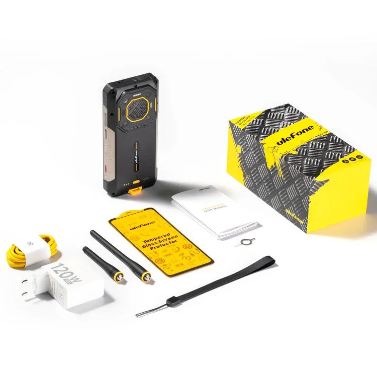 Ulefone Armor 26 Ultra 對講機版耐用手機，6.78 吋 Android 13 MediaTek 天璣 8020 八核心，網絡：5G，NFC，12GB+512GB 對講機版