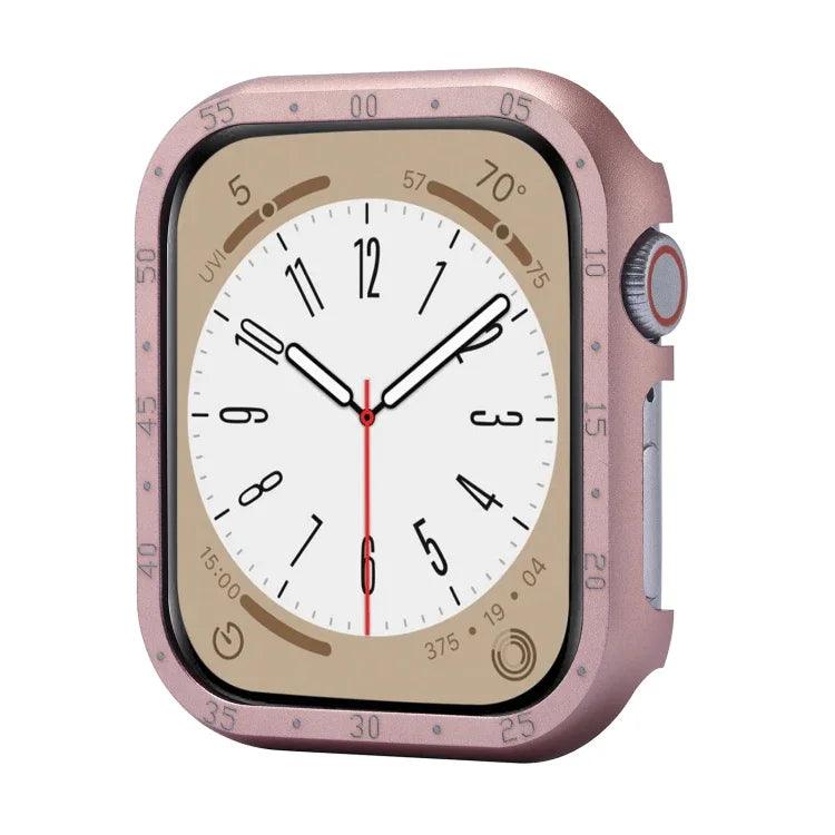 鋁合金錶框保護殼，適用於 Apple Watch Series 6 / 5 / 4 / SE 44mm，適用於 Apple Watch Series 6 / 5 / 4 / SE 40mm，適用於 Apple Watch Series 9 / 8 / 7 45mm，適用於 Apple Watch Series 9 / 8 / 7 41mm，適用於 Apple Watch Series 3 / 2 / 1 38mm