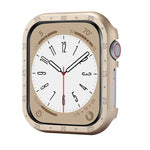 鋁合金錶框保護殼，適用於 Apple Watch Series 6 / 5 / 4 / SE 44mm，適用於 Apple Watch Series 6 / 5 / 4 / SE 40mm，適用於 Apple Watch Series 9 / 8 / 7 45mm，適用於 Apple Watch Series 9 / 8 / 7 41mm，適用於 Apple Watch Series 3 / 2 / 1 38mm