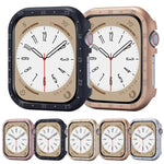鋁合金錶框保護殼，適用於 Apple Watch Series 6 / 5 / 4 / SE 44mm，適用於 Apple Watch Series 6 / 5 / 4 / SE 40mm，適用於 Apple Watch Series 9 / 8 / 7 45mm，適用於 Apple Watch Series 9 / 8 / 7 41mm，適用於 Apple Watch Series 3 / 2 / 1 38mm