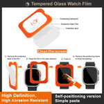 IMAK 強化玻璃錶面保護膜 自帶定位版，適用於 Apple Watch Ultra 1/2/3 49mm