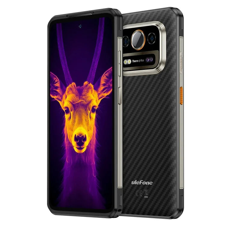 Ulefone Armor 25T Pro 堅固型手機，熱成像，6.78 吋 Android 15 MediaTek Dimensity 6300 八核心，網路：5G，NFC，8GB+256GB