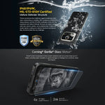 Ulefone Armor 25T Pro 堅固型手機，熱成像，6.78 吋 Android 15 MediaTek Dimensity 6300 八核心，網路：5G，NFC，8GB+256GB