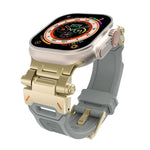 不鏽鋼連接器 TPU 錶帶，適用於 Apple Watch SE 2023 44mm，適用於 Apple Watch Ultra 2 49mm