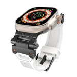 不鏽鋼連接器 TPU 錶帶，適用於 Apple Watch Series 9 45mm，適用於 Apple Watch Ultra 49mm